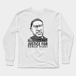 GEORGE FLOYD Long Sleeve T-Shirt